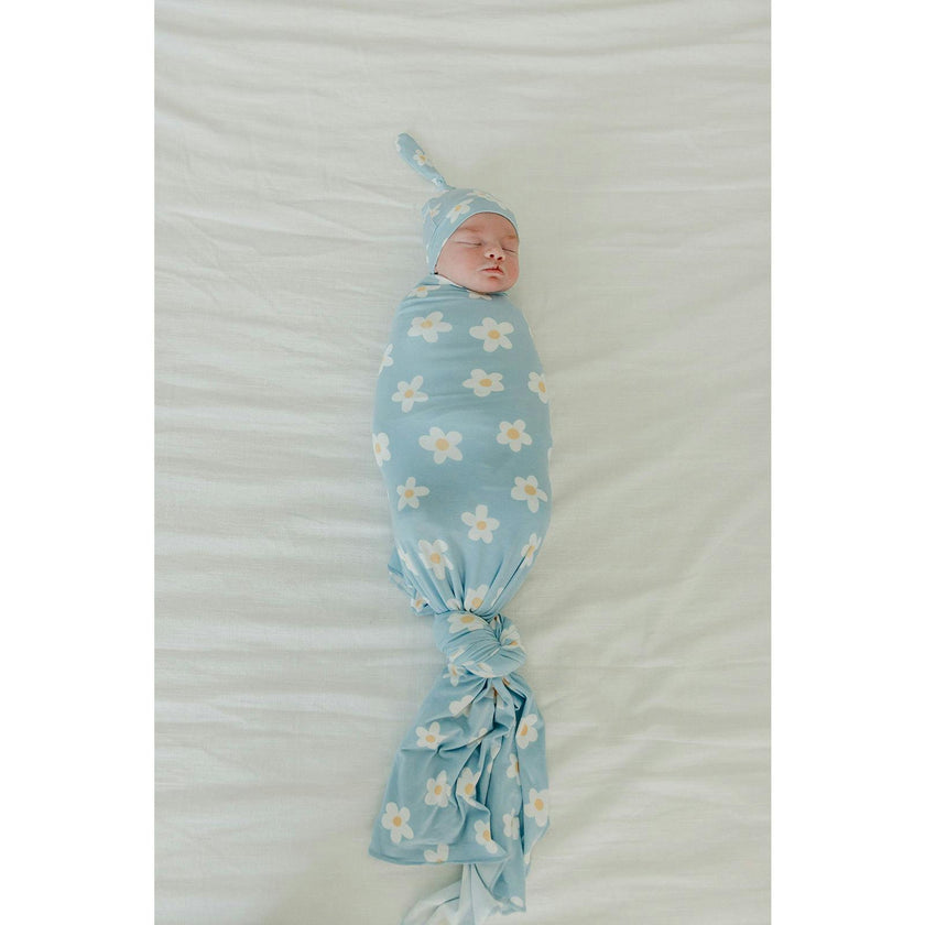 Della Knit Swaddle Blanket