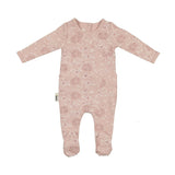 Soft Roses Footie and Beanie Set