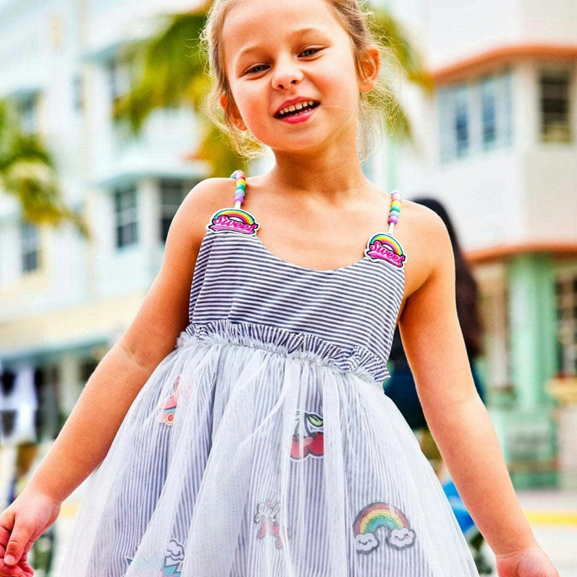Sweet Candy Lovers Patch Dress