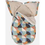 BenjiPOD Print Zipped Footmuff, Multi