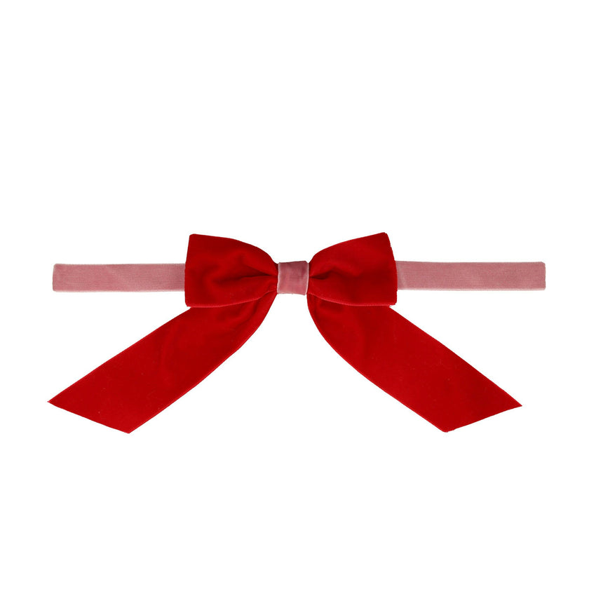 Velvet Napkin Bow Napkin Rings