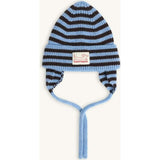 children's merino hat - choco stripes