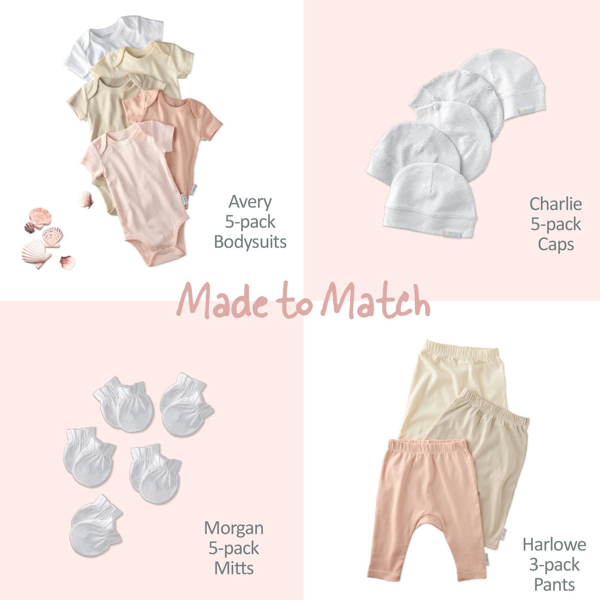 CHARLIE 5-Pack Baby Hats