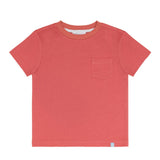 unisex faded rose pocket tee