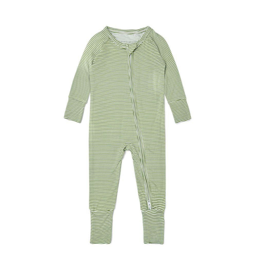 Evergreen Stripe Bamboo Sleeper