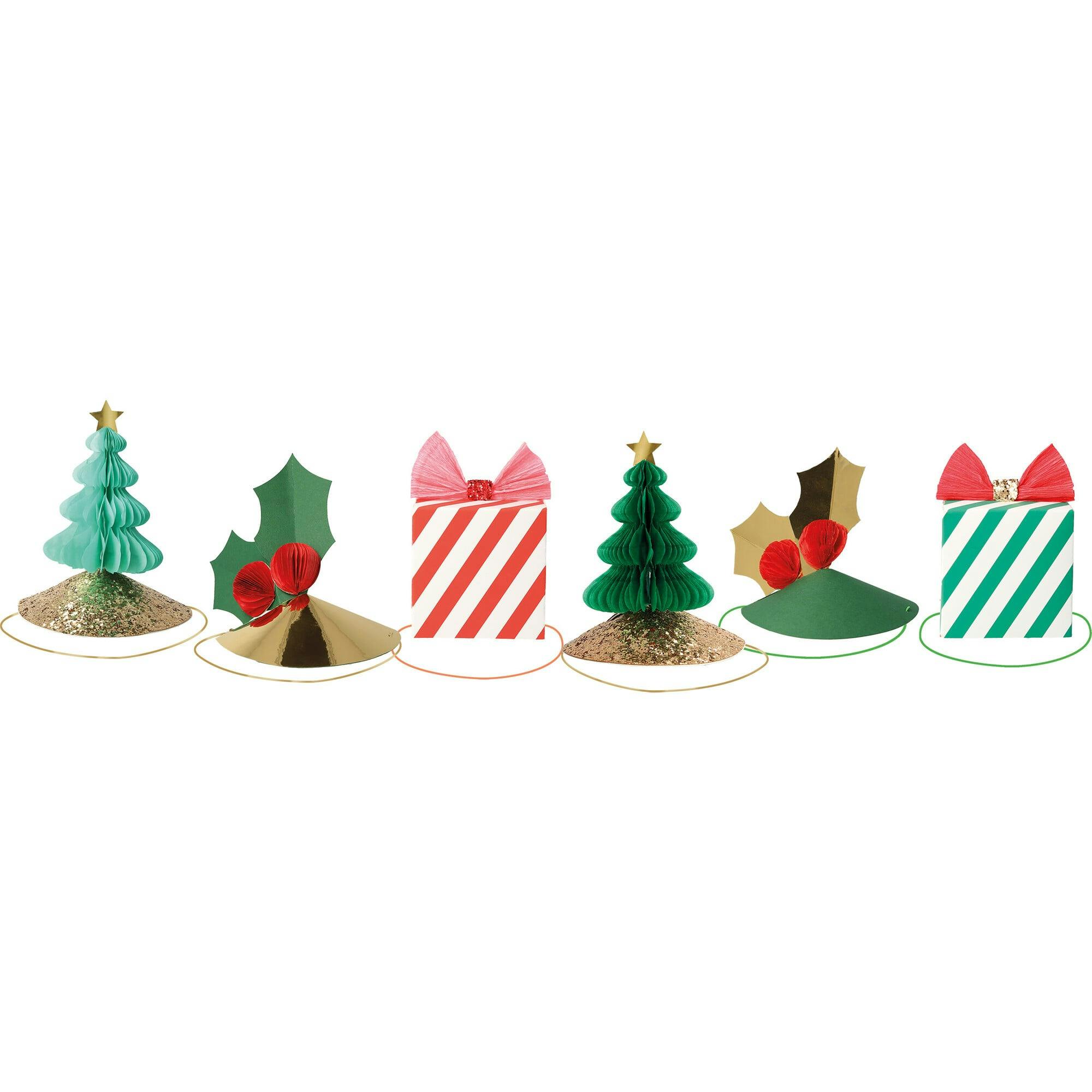 Mixed Christmas Party Hats