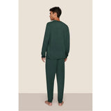 Henry TENCEL Modal Long PJ Set, Green