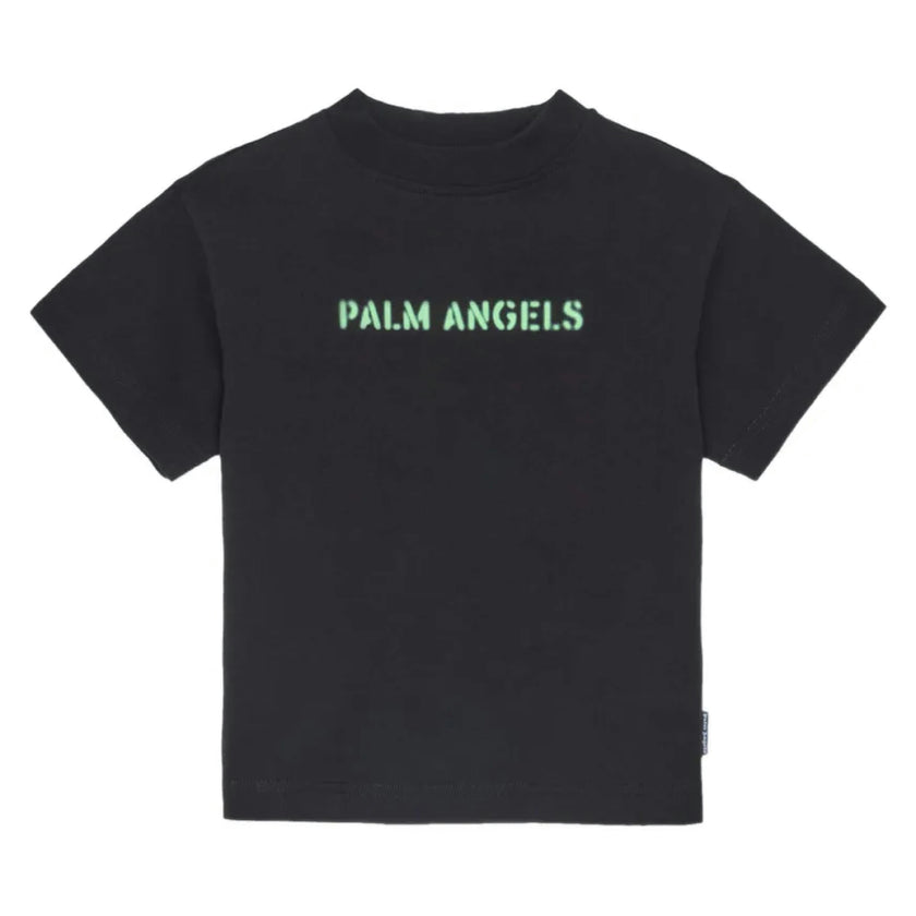 Black Logo Stamp T‑Shirt