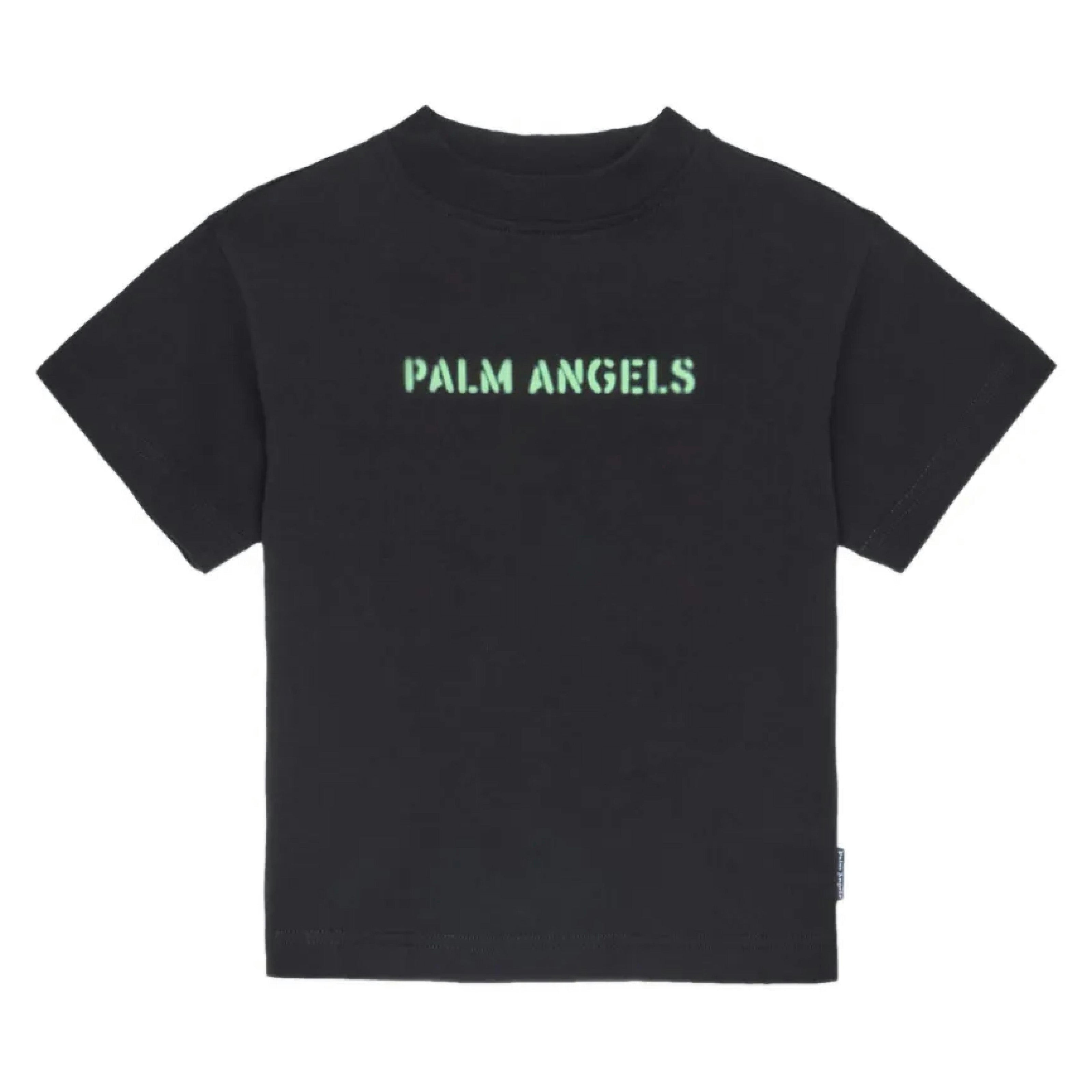 Black Logo Stamp T‑Shirt