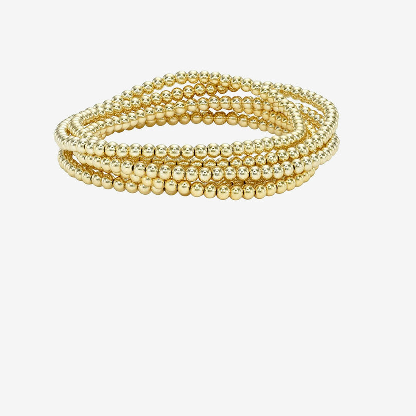 3mm Bead Bracelet Stack