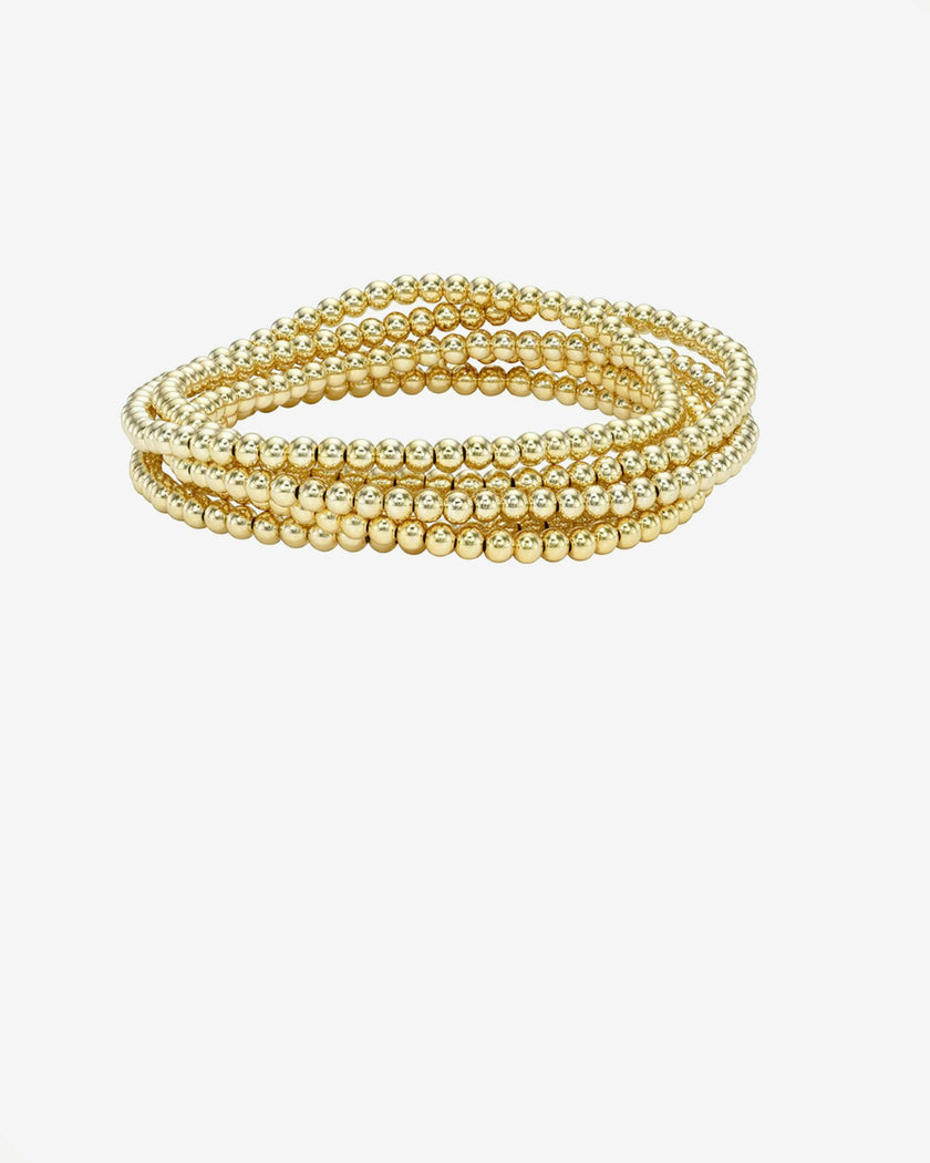 3mm Bead Bracelet Stack