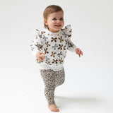 Leopard Rib - Legging