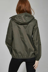Torba Full Zip Packable Rain Jacket and windbreaker