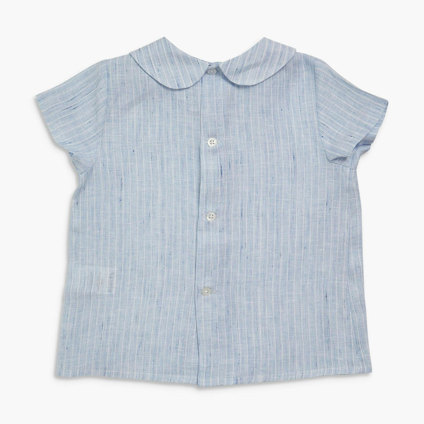 Darius Shirt Sky Blue Stripe
