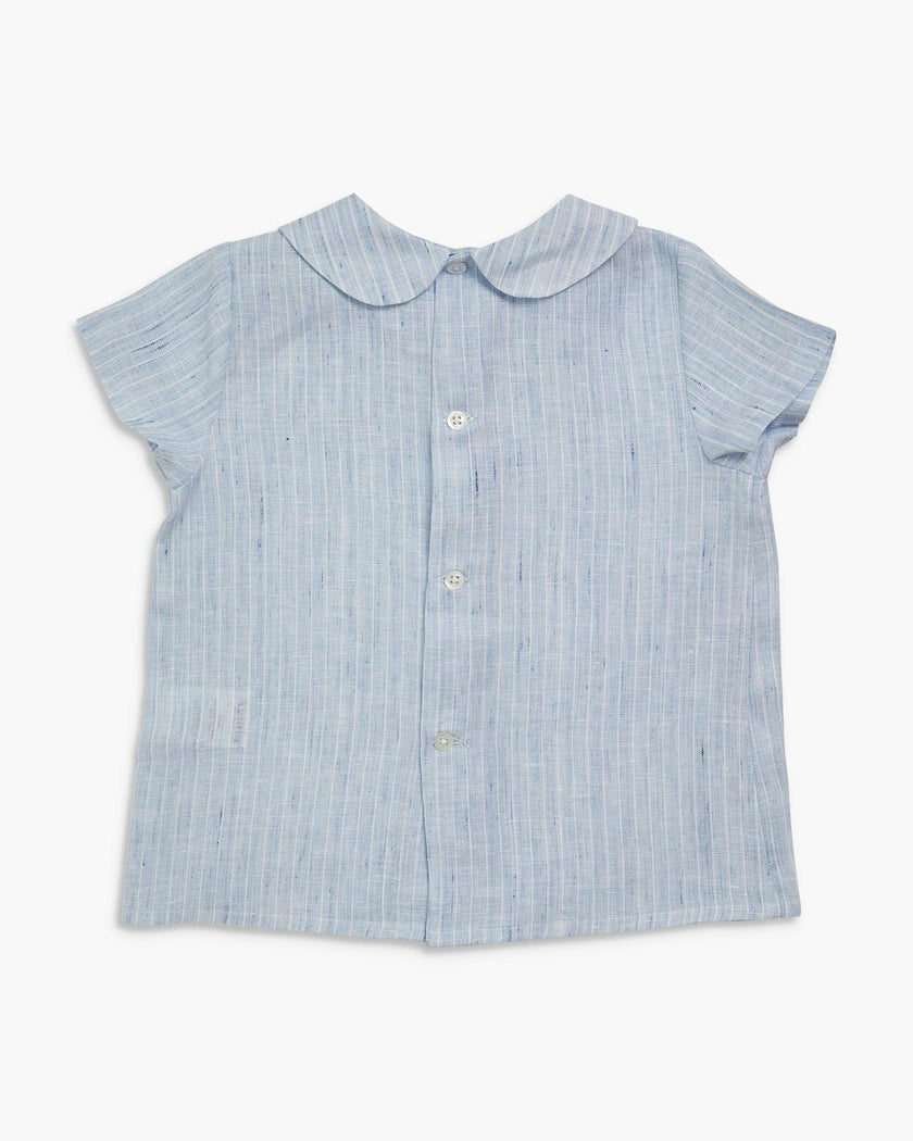 Darius Shirt Sky Blue Stripe