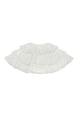Sparkle White Cape
