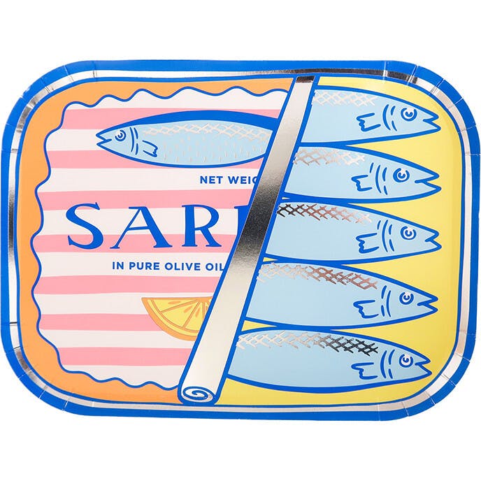 Le Dinner Sardine Can Dinner Plates