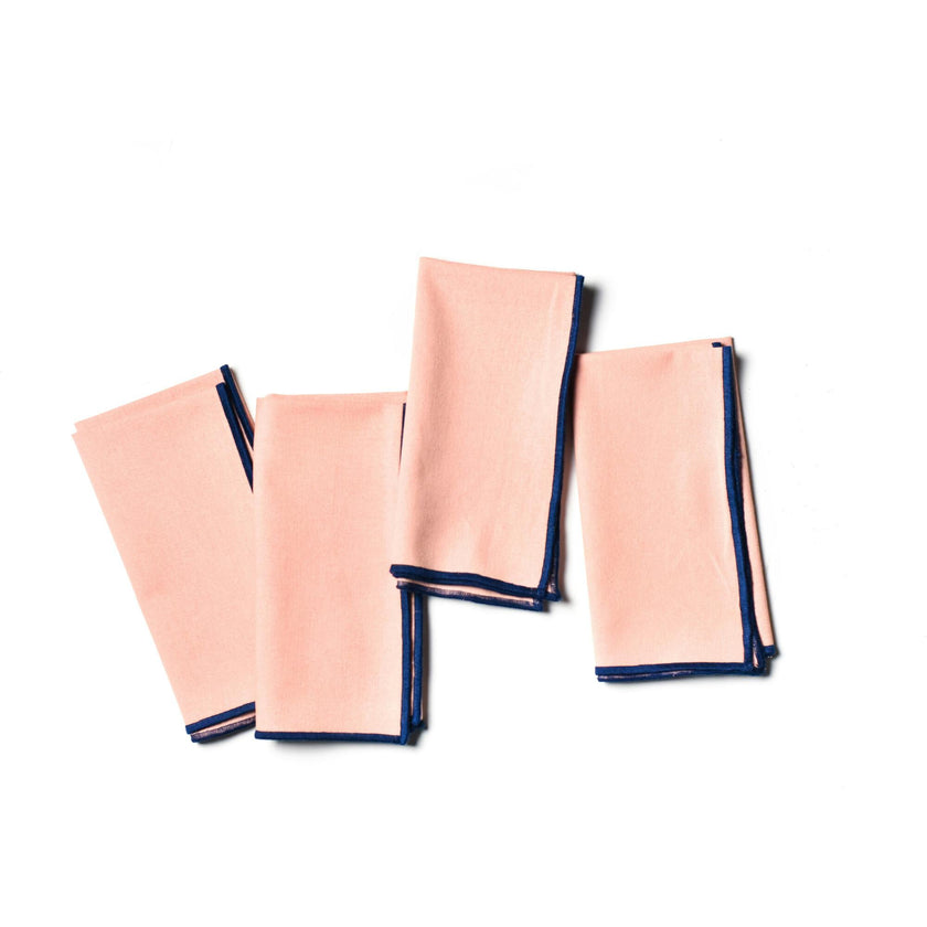 Color Block Provence and Navy Napkin
