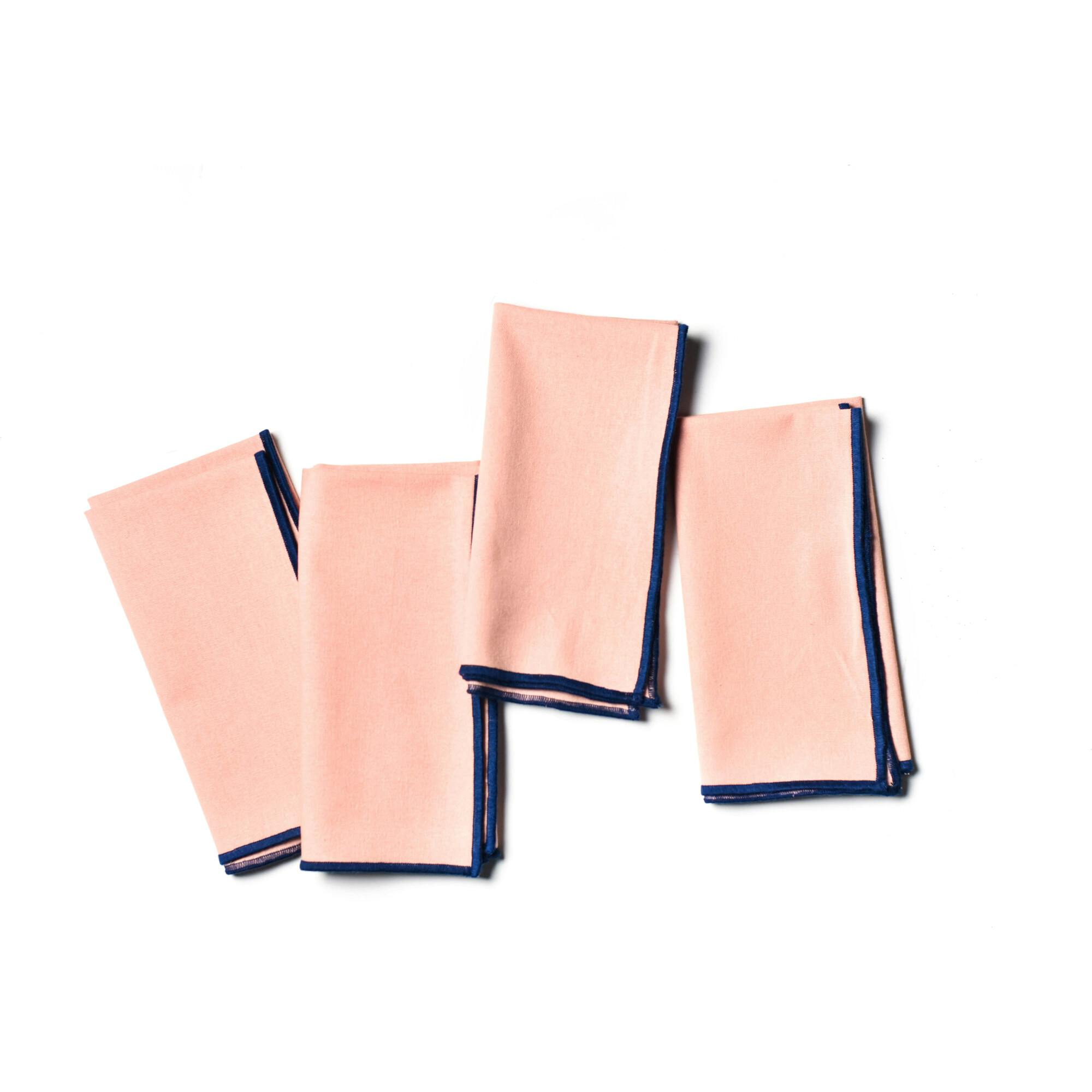 Color Block Provence and Navy Napkin