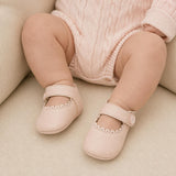Baby Mary Jane | Pink Leather