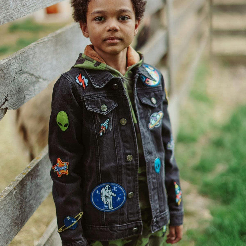 Interstellar Patched Jacket