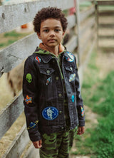 Interstellar Patched Jacket