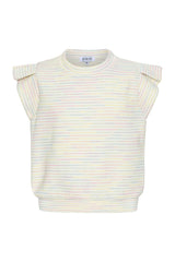 Olivia Top Rainbow Knit