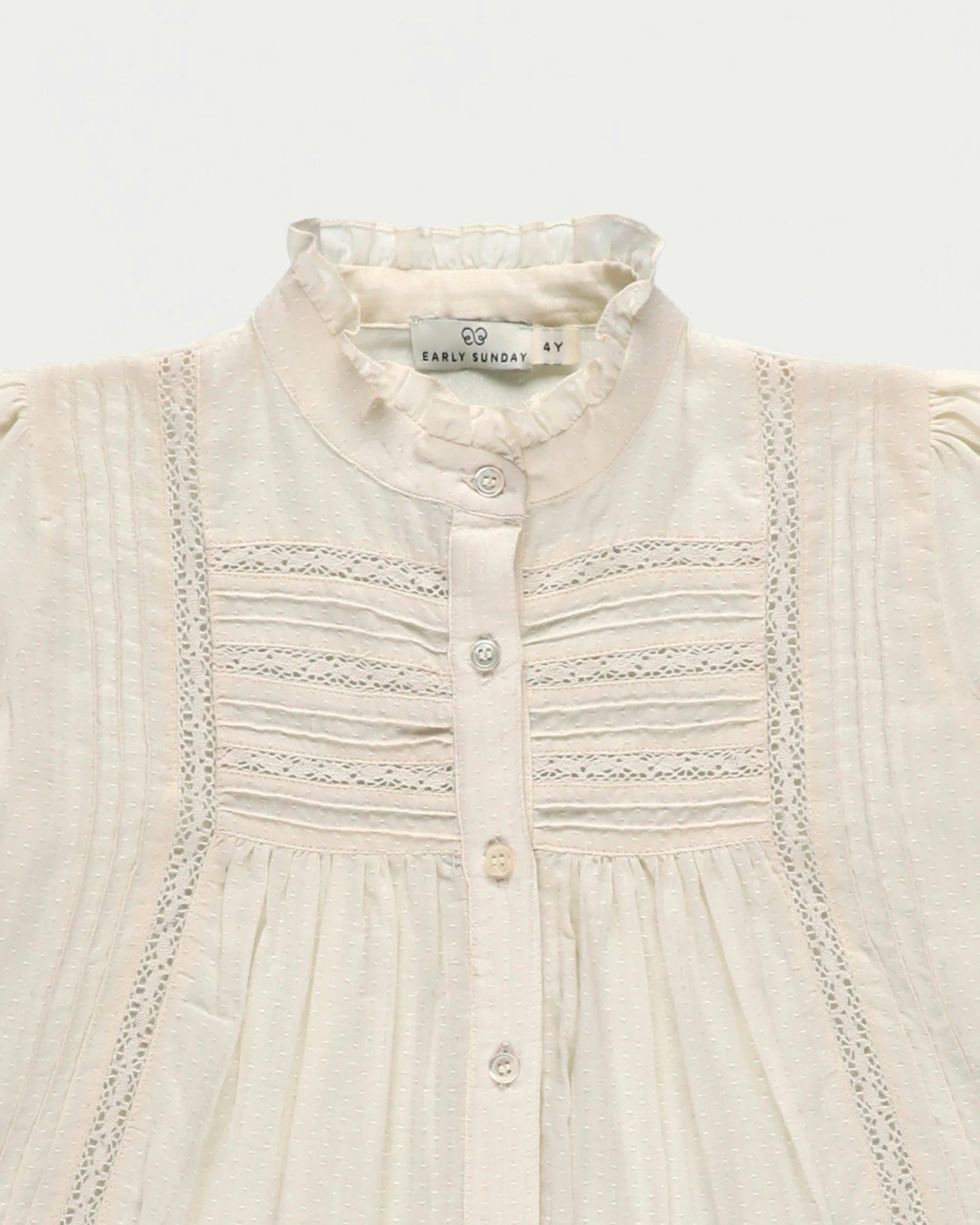Zoe Shirt - Ecru