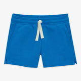 Kids track short in seasonal colors