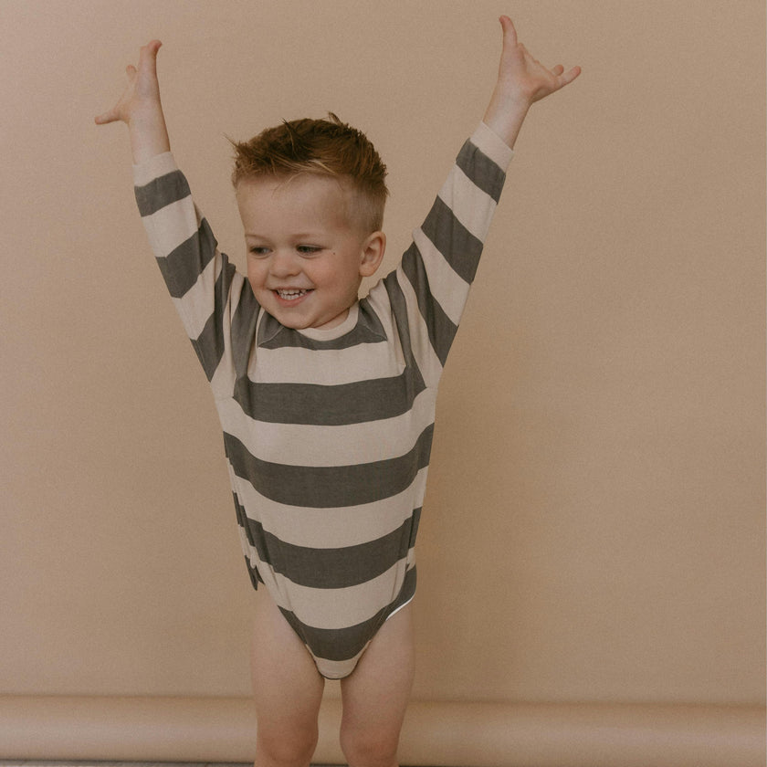 Organic Long Sleeve Bubble Romper