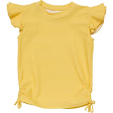 Marigold Sustainable Flutter Sleeve Rash Top