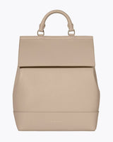 Chic, Stylish Padded Laptop Sleeve Backpack, Cream