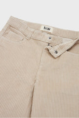 Organic Cotton Corduroy Wide Leg Pant