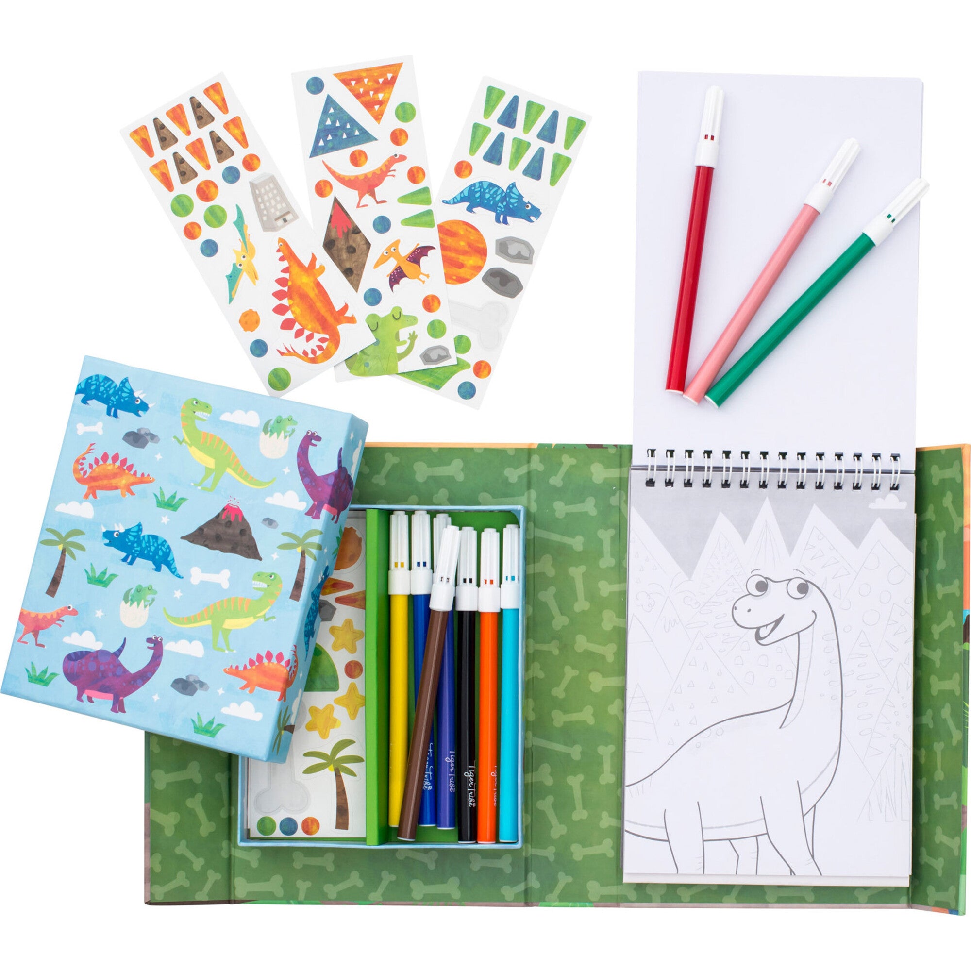 Tribe: Coloring Set - - Activity Set w/ Stickers