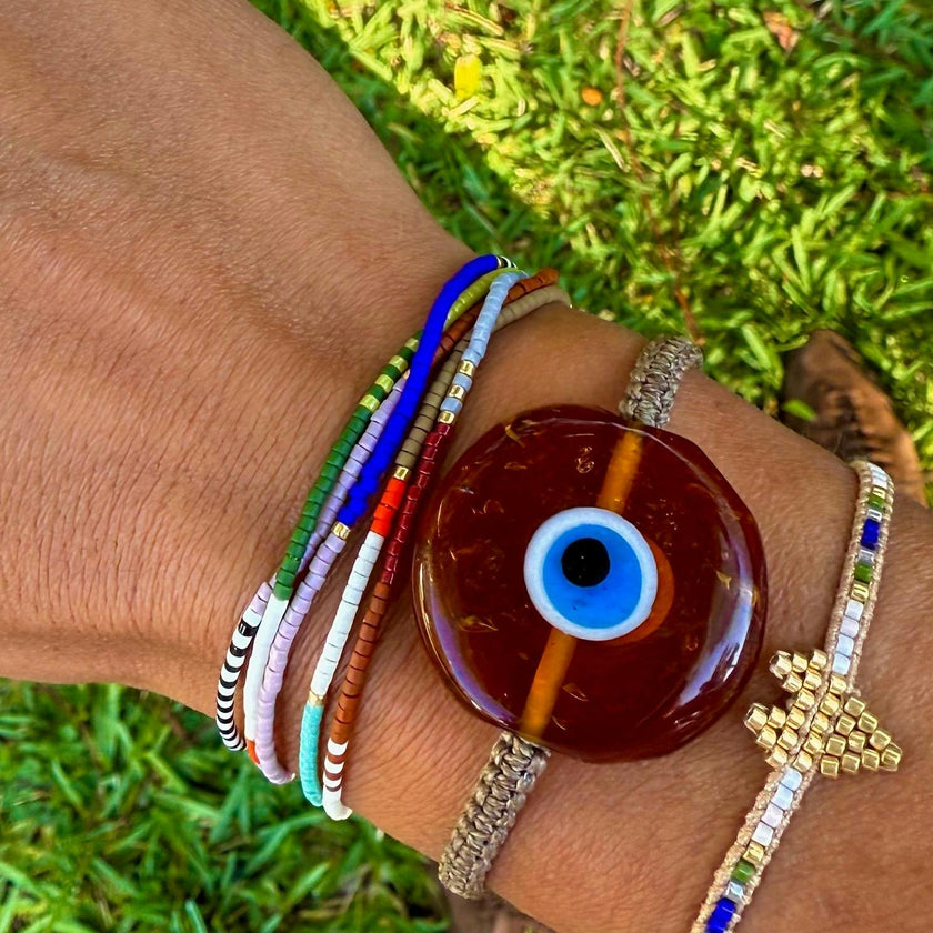 Trinity Beaded Bracelet