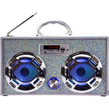 Bling LED BoomBox Speakers