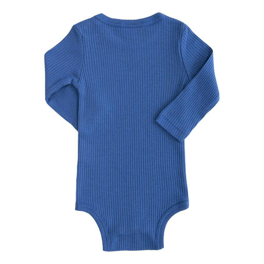Blue LS Modal Bodysuit