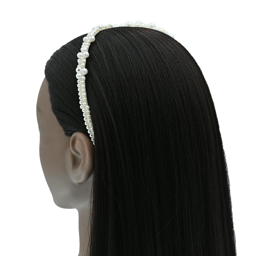 Multi-Styled Mini Pearl Headband