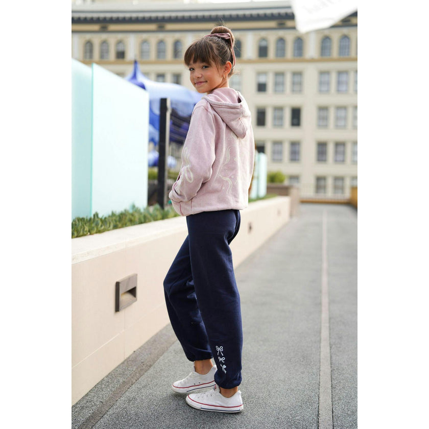 Kids Bow Jogger Pant-Girls