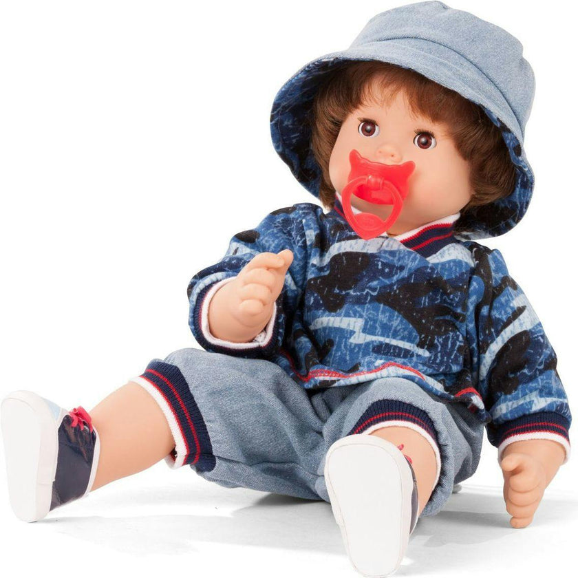 Maxy Muffin Fashionisto 16.5" Boy Baby Doll with Soft Body