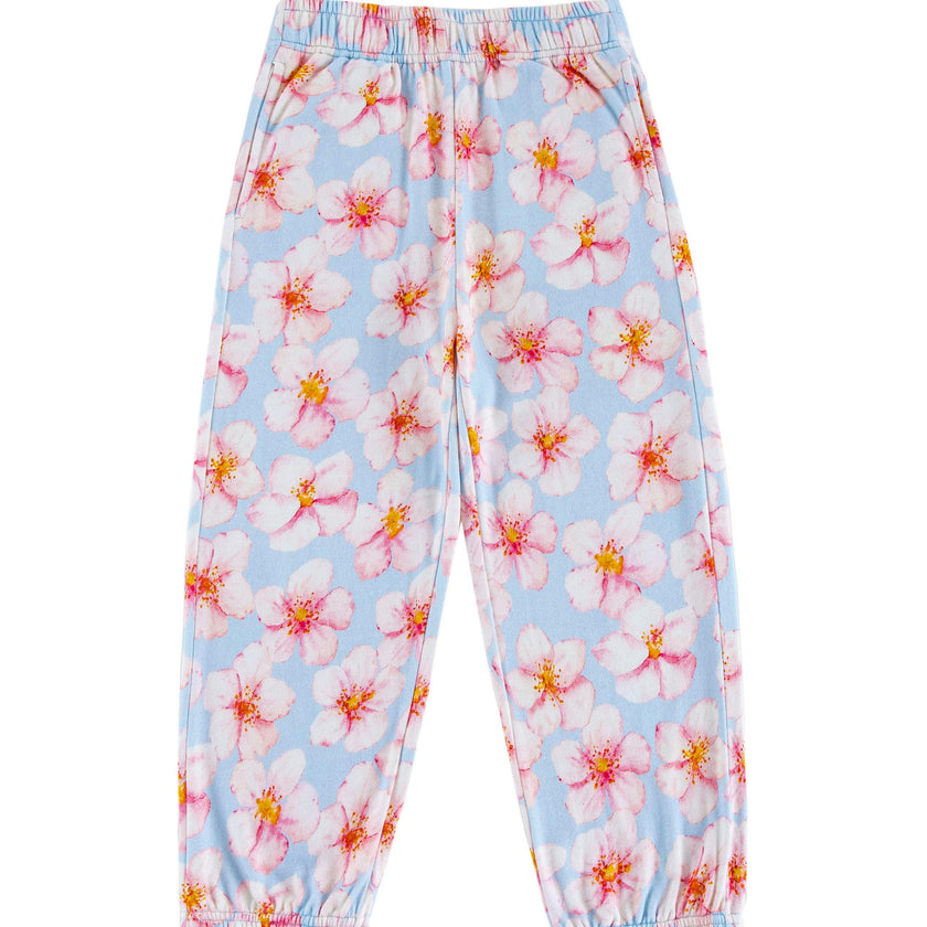 Soft Fleece Jogger, Hibiscus