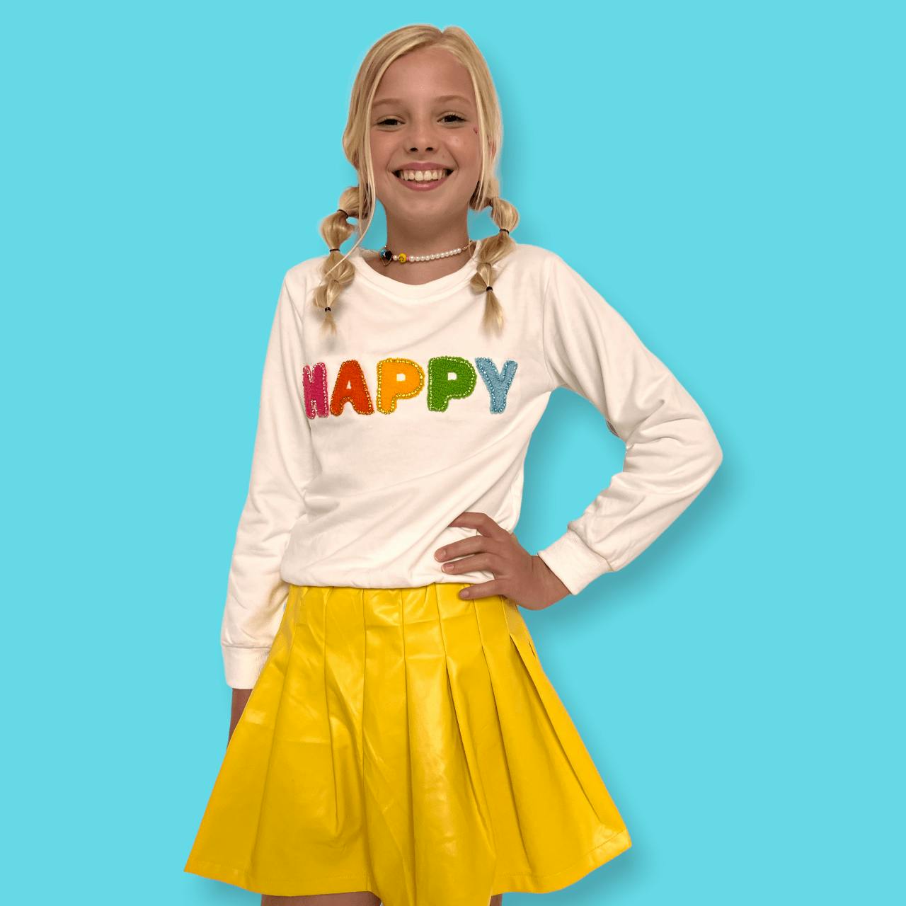 Happy Crystal Sweatshirt