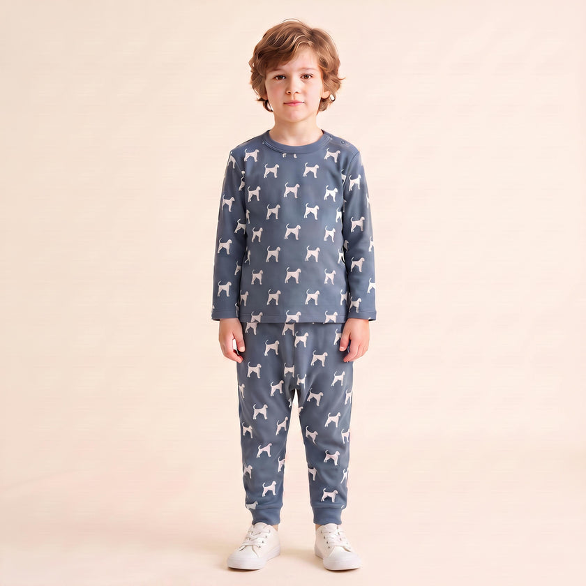 Organic Tee & Pants Set - Dog