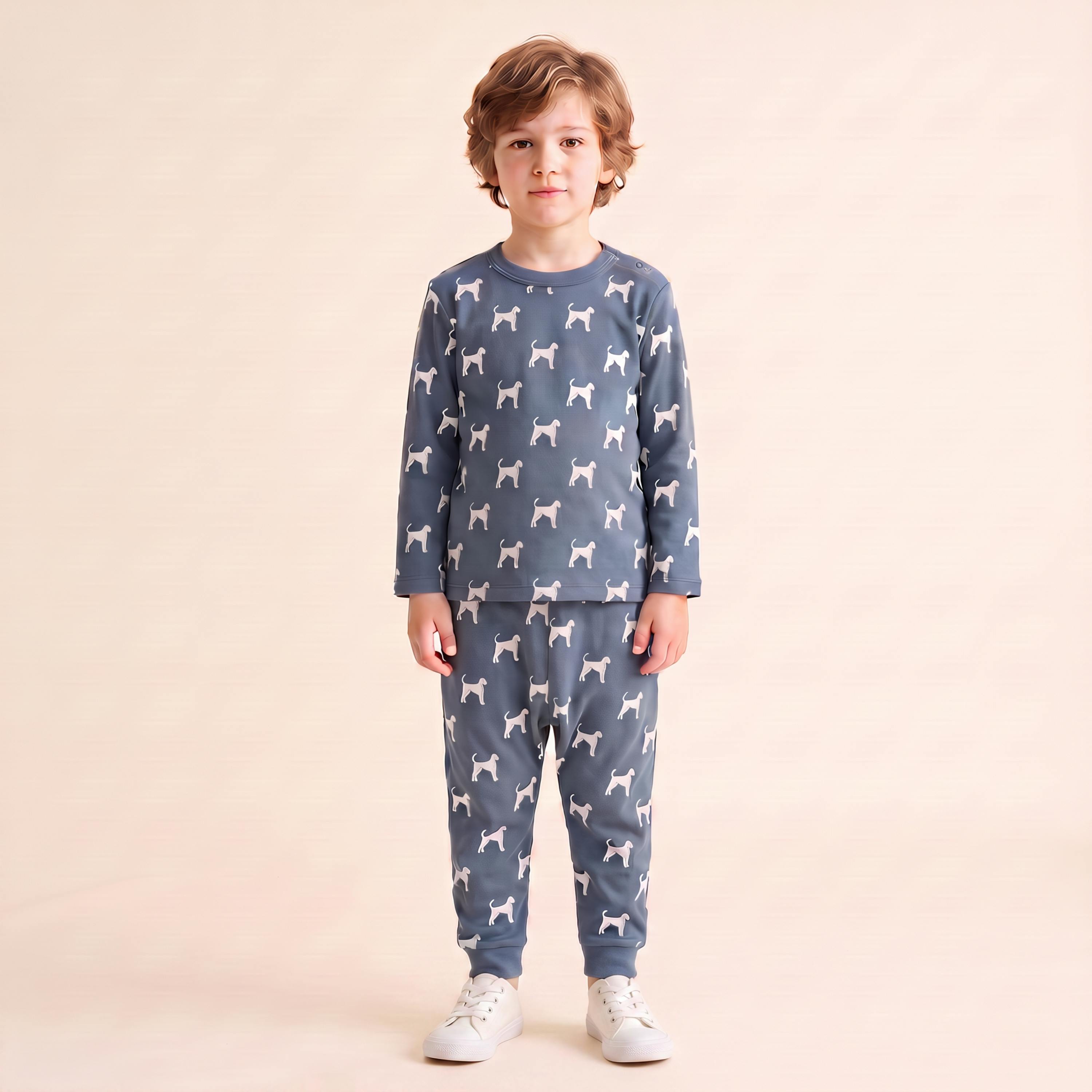 Organic Tee & Pants Set - Dog