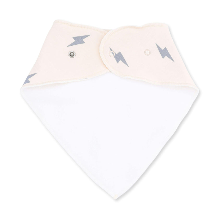 Lightning Bolt Viscose - Bandana Bib