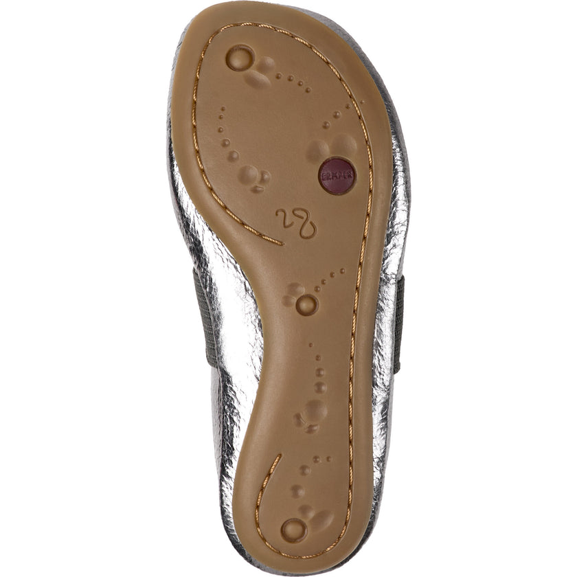 Girls Right Ballerina Flats, Grey