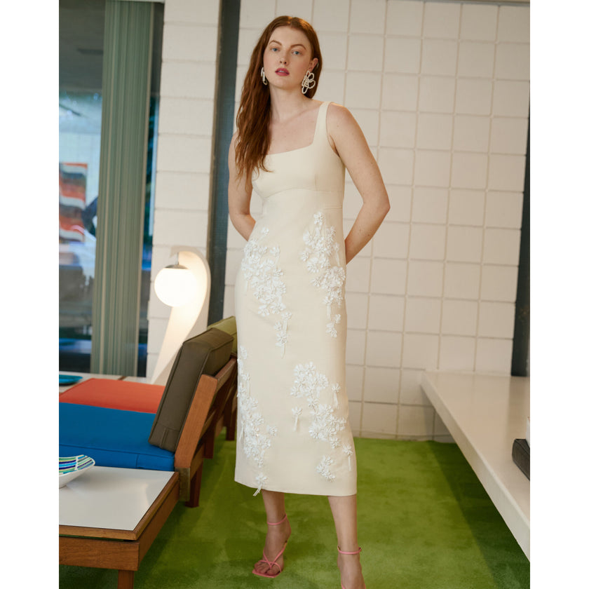 Women's Merritt Dress, Cream