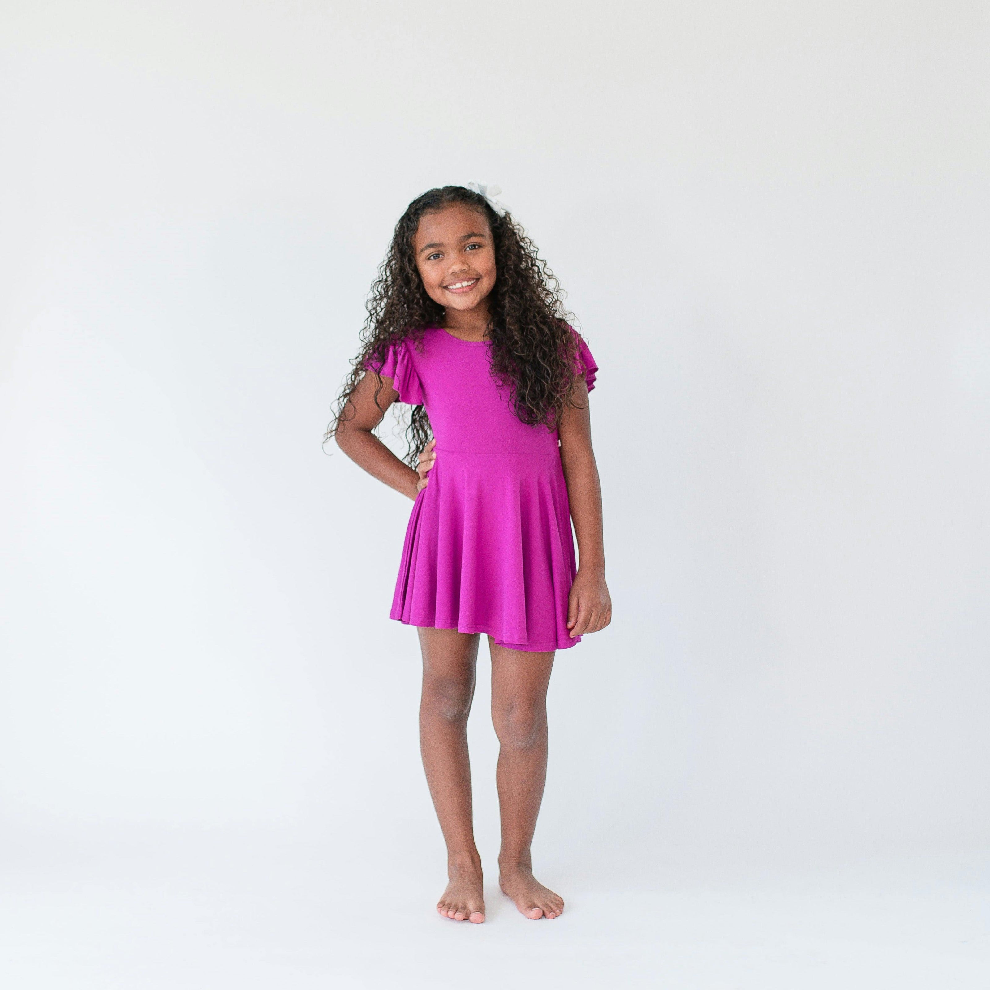 Cap Sleeve Twirl Dress
