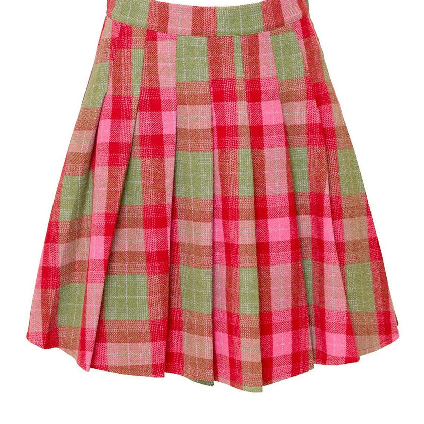 Marren Skirt in Rosewood Tartan