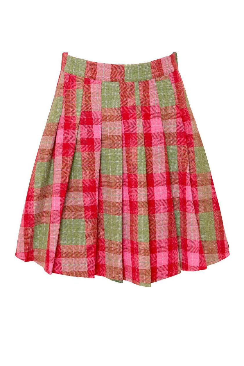 Marren Skirt in Rosewood Tartan